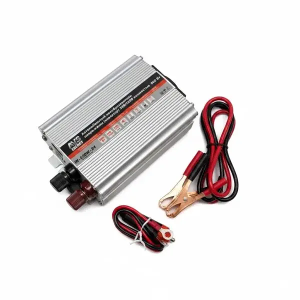 Автомобильный инвертор 24 220V AVS IN-600W-24 A07044S A07044S