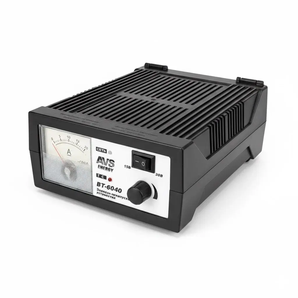 Зарядное устройство для автомобильного аккумулятора AVS BT-6040 (20A) 12 24V A78865S A78865S