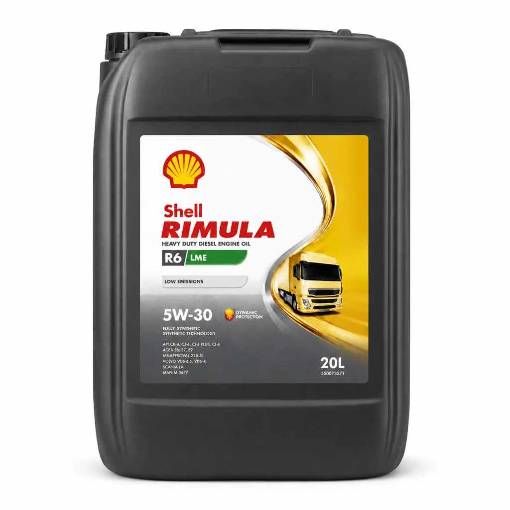Масло SHELL Rimula R6LME 5W30 20л 550073271 550073271