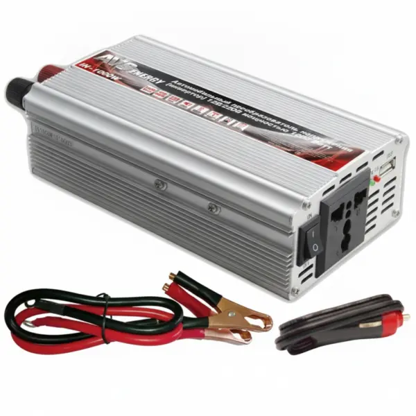 Автомобильный инвертор 1500W 43744 43744