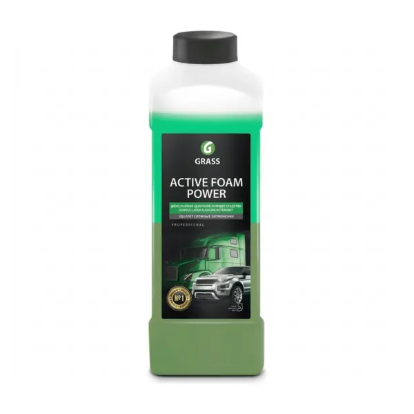 Автошампунь GRASS Active Foam Power для бесконтактной мойки 1л 113140